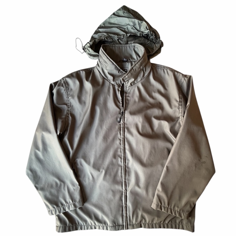 RC Robert Comstock Expedition Mens Olive Green Full Zip Light Weight Jacket, XL